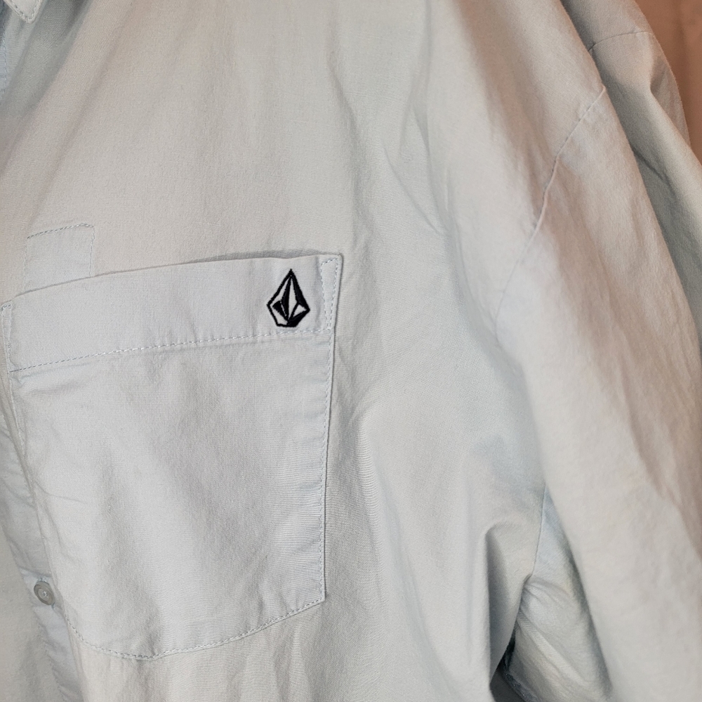 Short Sleeve Volcom Button-Up - image 2